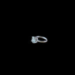 Bague "Amestyne" bague en argent 925 et améthyste verte