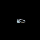 Bague "Amestyne" bague en argent 925 et améthyste verte