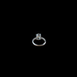 Bague "Amestyne" bague en argent 925 et améthyste verte