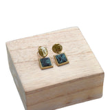 Boucles en acier turquoise d'Afrique