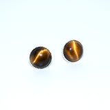 Boucles d'oreilles Kyla oeil de tigre