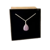 pendentif en lépidolite
