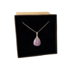 pendentif en lépidolite