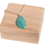 Pendentif " Amazonite pointe"