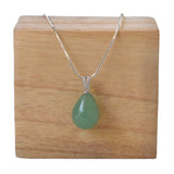 Pendentif " goutte aventurine "
