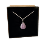 pendentif en lépidolite