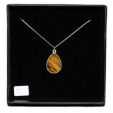 Pendentif "oeil de tigre"