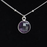 Pendentif " amé facetté "