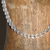 Collier Cristal de roche facetté 6 mm