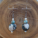 Boucles d'oreilles " Océan"
