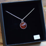 Pendentif " Carla cornaline"