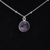 Pendentif " amé facetté "