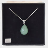 Pendentif " goutte aventurine "