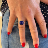 Bague lapis lazuli