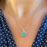 Pendentif "amazonite"