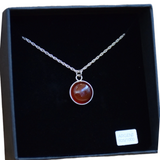 Pendentif " Carla cornaline"