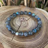 Bracelet labradorite qualité AA