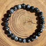 Obsidienne flocon de neige