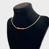 Collier pierre de soleil