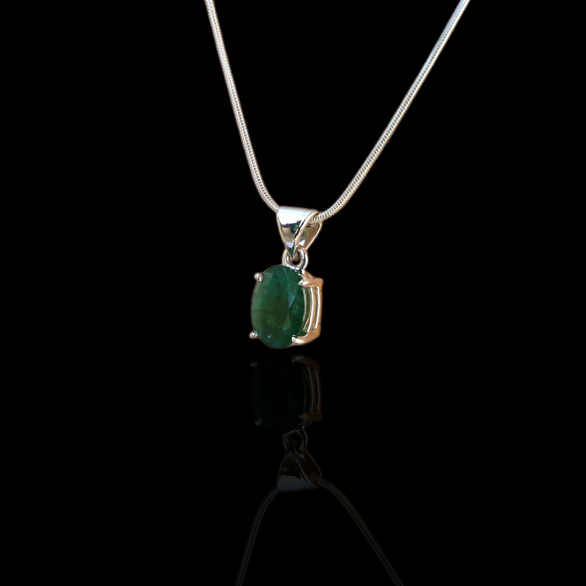 Emeraude pendentif 