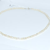 Collier en perle d'eau douce 4 mm