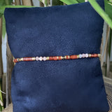 Bracelet cornlaine / pierre de soleil