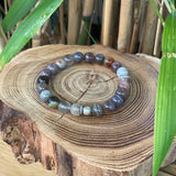 Agate du Botswana grise