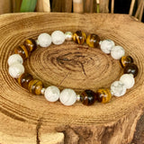 Oeil de tigre qualité AA et howlite
