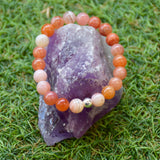 Bracelet en agate du Botswana