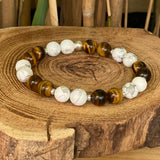 Oeil de tigre qualité AA et howlite