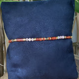 Bracelet cornlaine / pierre de soleil